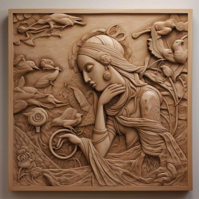 نموذج ثلاثي الأبعاد لآلة CNC 3D Art 